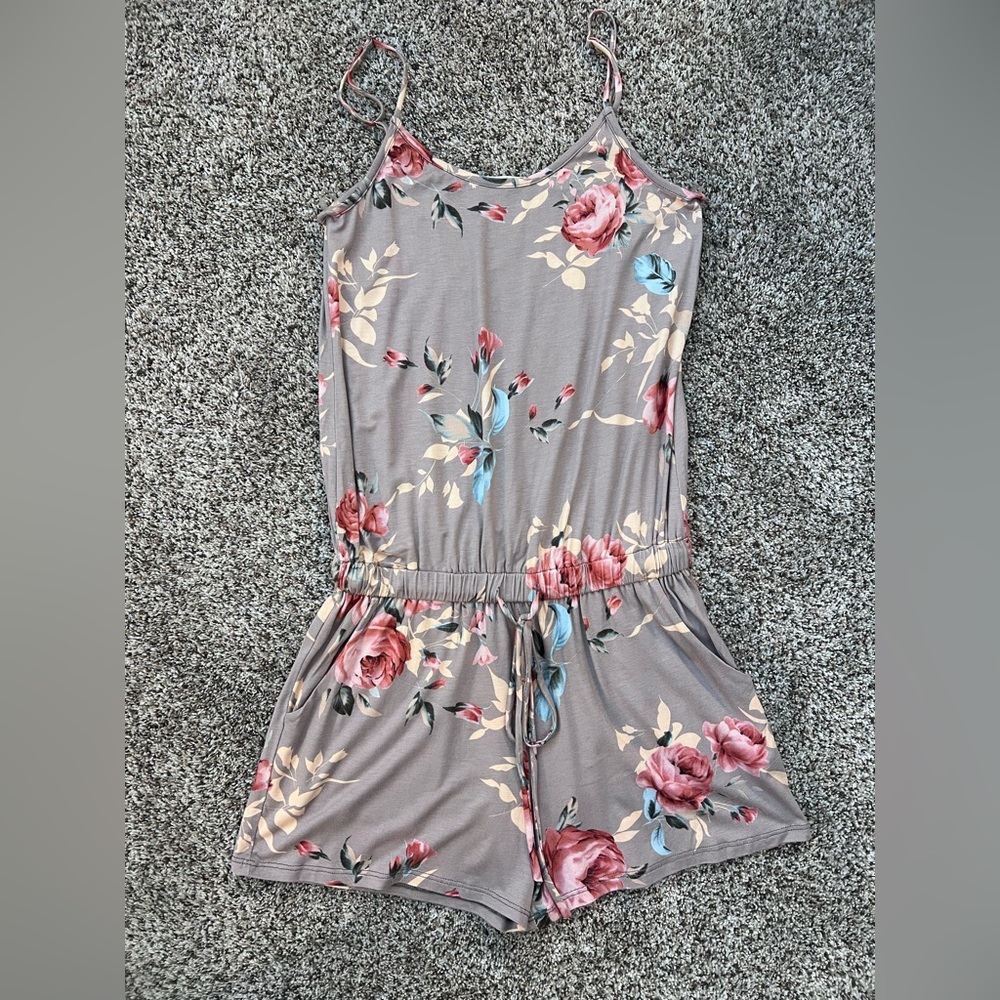 Boutique Floral Romper